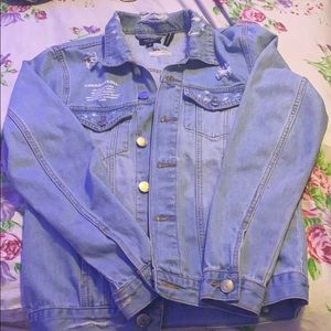 Jean jackets brand new size small